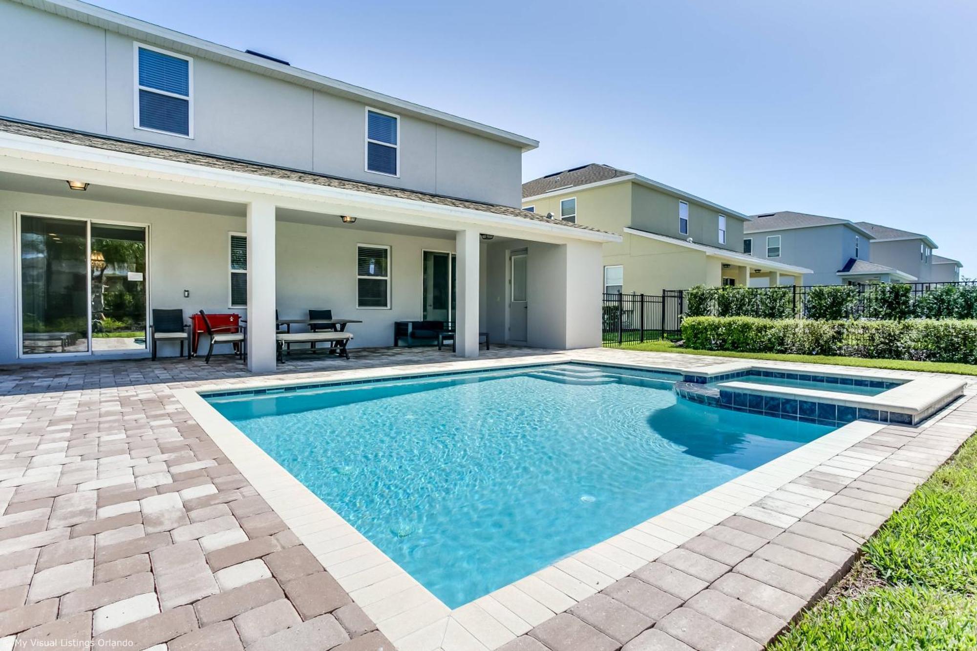 8 Bedroom Vacation Home With Pool 2114 Orlando Exteriér fotografie